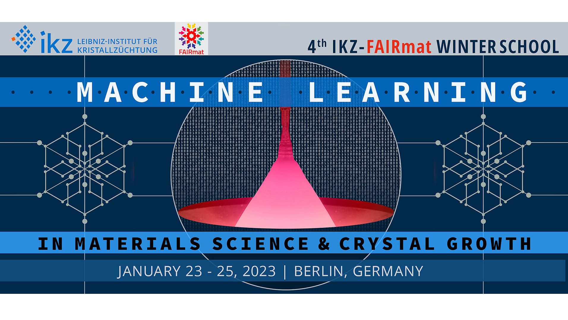 Machine learning in materials science and crystal growth